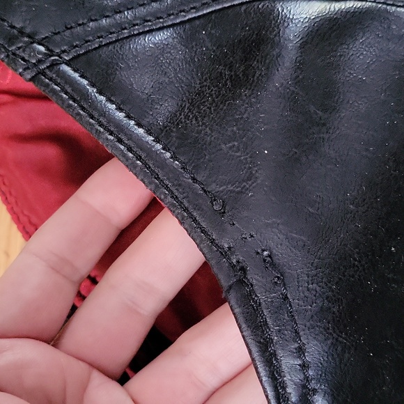 Moschino jeans faux leather vest - Picture 7 of 7